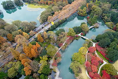 Landscape of West Lake West Line